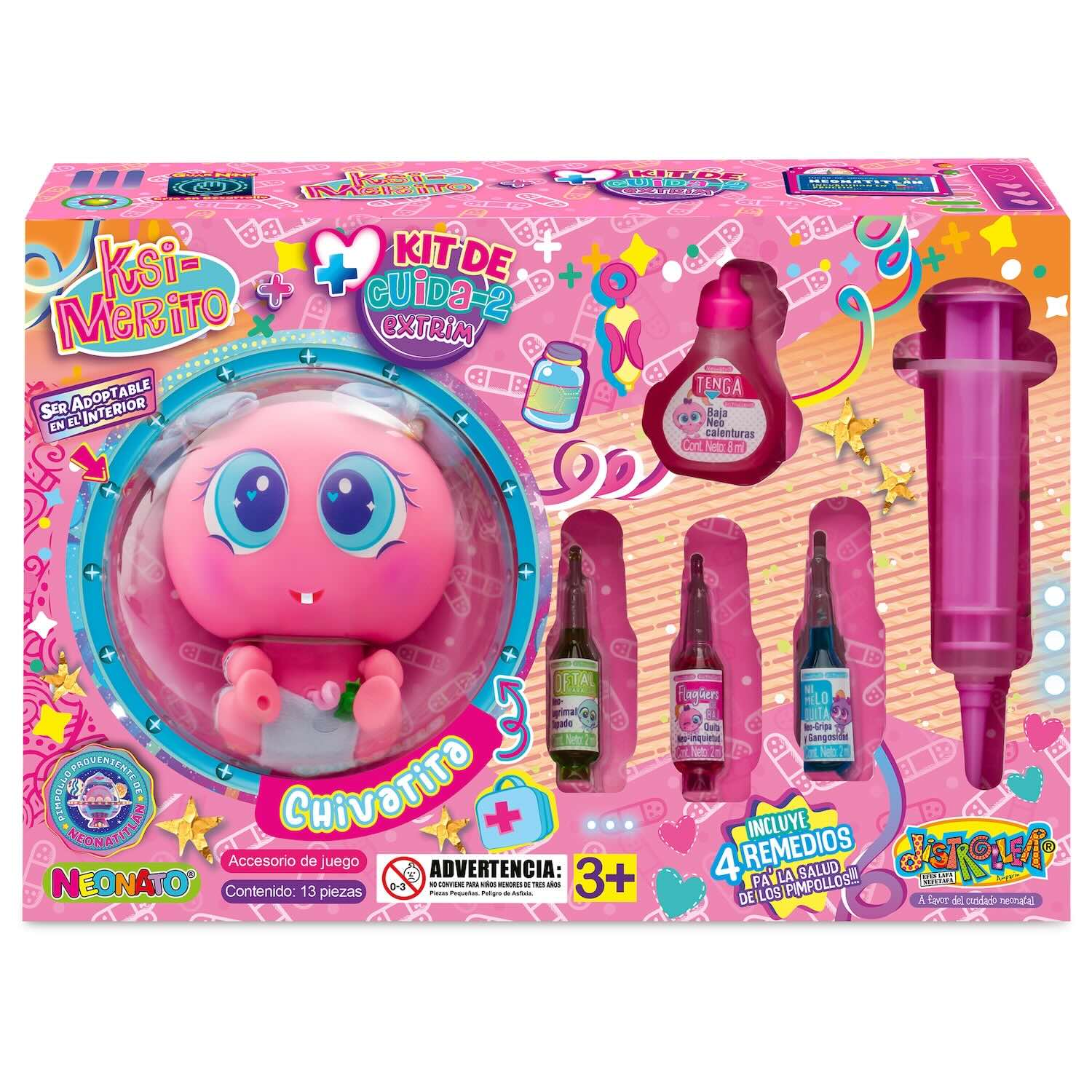 Kit Ksi-Merito Chivatita Cuidados Neonatales Distroller